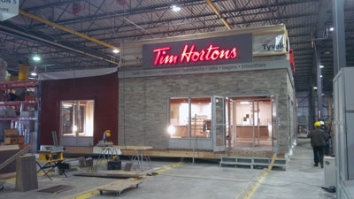 Restaurant Tim Hortons &agrave; H&acirc;vre St-Pierre