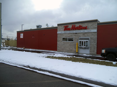 Restaurant Tim Hortons &agrave; H&acirc;vre St-Pierre